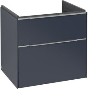 V&B Waschtischunterschrank Subway 3.0 in Anthrazit, B/T/H: 62,2 x 47,8 x 47,8 cm - Bild 1