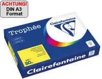 Clairefontaine Trophée Color Kopierpapier DIN A3, 80 g/m², 500 Blatt, Mehrfarbig, Matt - Bild 1
