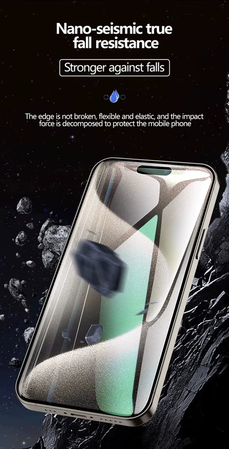 Caynes HD Hydrogel Displayschutzfolie für iPhone 17 Pro, 17 Pro Max, 16, 15, 14, 13, 12 und weitere Modelle, transparent, weiche Schutzfolie - Bild 2