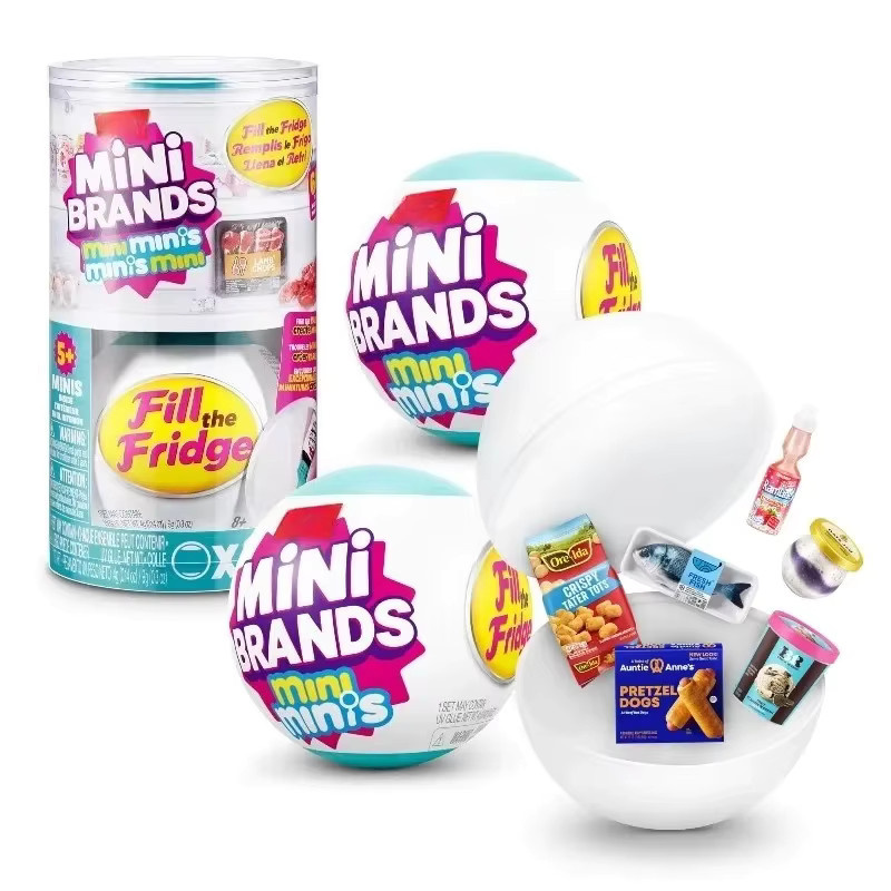Re-ment Kühlschrank Lebensmittel Serie, Blind Box, Mini Figur Zubehör, ab 3 Jahren - Bild 2