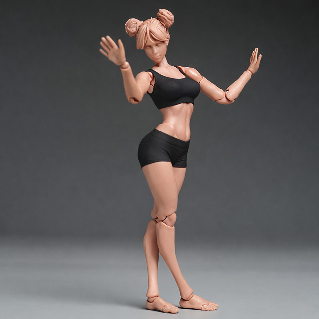 MAK Mädchen-Gelenkkörper, Actionfigur, 1/12, 15,8 cm - Bild 1