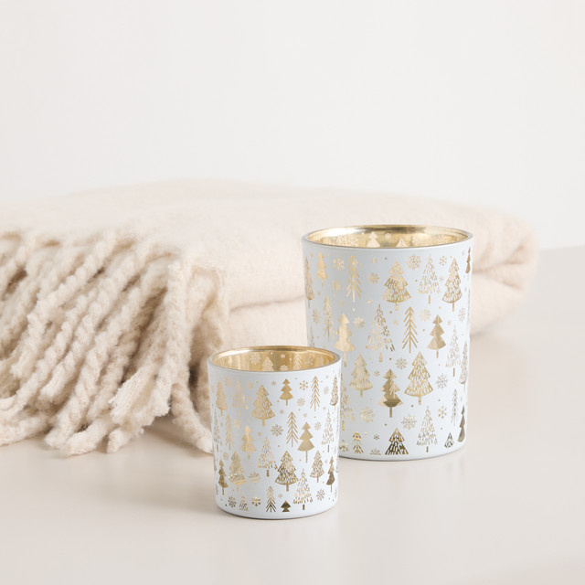 Geschenkset Cozy Winter von BLUME2000 in Beige, Gold und Weiß - Bild 1