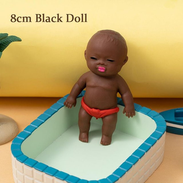 Fashnics Lustige Puppe Squishy Spielzeug, brown - Bild 1