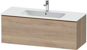 Duravit Waschtischunterschrank D-Neo wandhängend in Beige matt, B: 121 cm, T: 46,2 cm, H: 44 cm - Bild 1