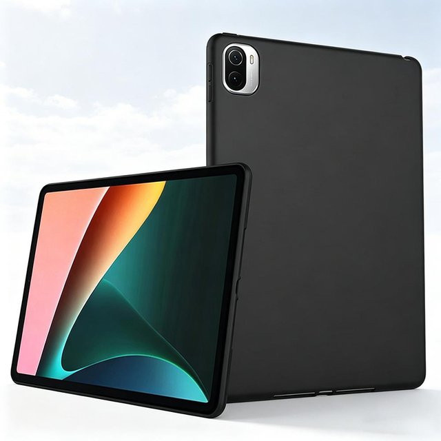Tzion Stoßfeste TPU Schutzhülle für Xiaomi Mi Pad 5 / 5 Pro 11 Zoll in Schwarz - Bild 1