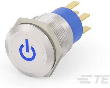 TE Connectivity Switch in Blau und Silber, 5-2213766-8 Tray - Bild 1