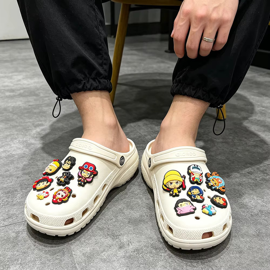 Bandai Schuh-Charms One Piece Luffy Zoro Sanji Figuren Set - Bild 2