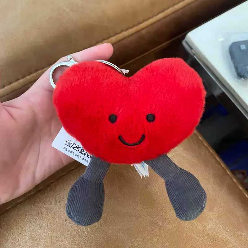 Jellycat Puppen-Rucksackanhänger, Plüsch / Textil, Rot - Bild 2