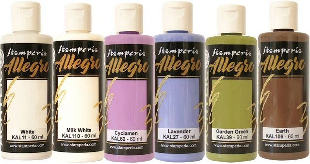 Stamperia Allegro Acrylic All Around Acryl-Stempelset - Bild 1