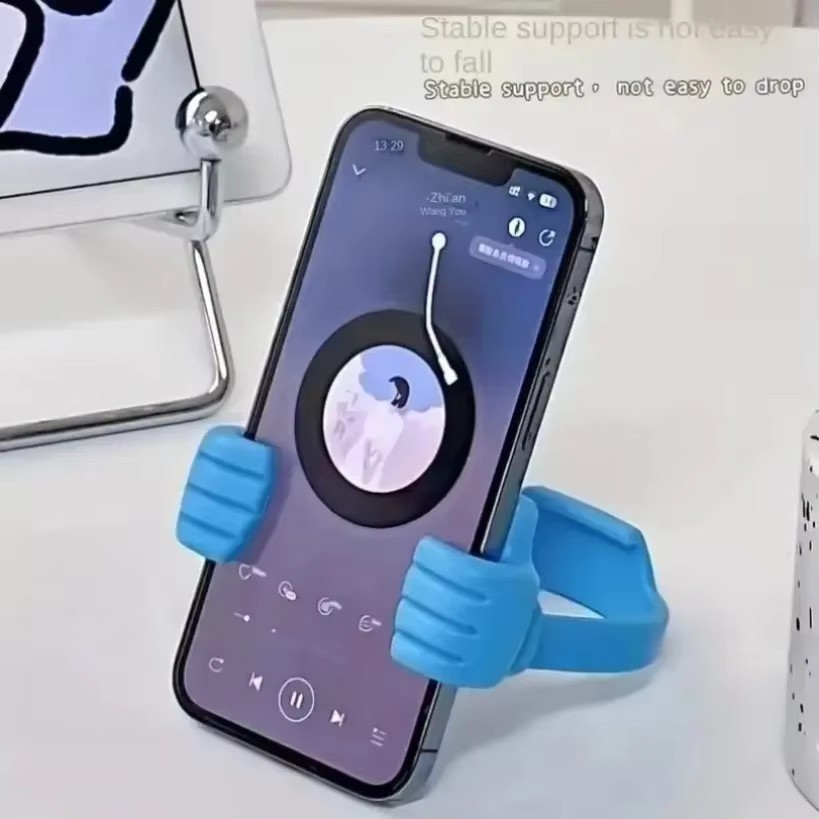 PortableCell Universal Handyhalterung und Tabletständer in Schwarz für iPhone, Samsung und Xiaomi - Bild 2
