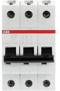 ABB S203M-K4 Leitungsschutzschalter 4A 400V 2CDS273001R0337 in Weiß - Bild 1