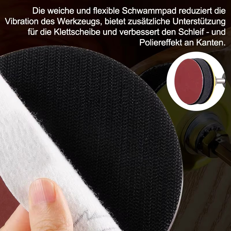 XCAN Schleifscheiben Polierpad Set mit 52 Stück, verschiedene Körnungen von 80 bis 3000 Grit, passend für Bohrer und Schleifer, 1/2/3 Zoll - Bild 4