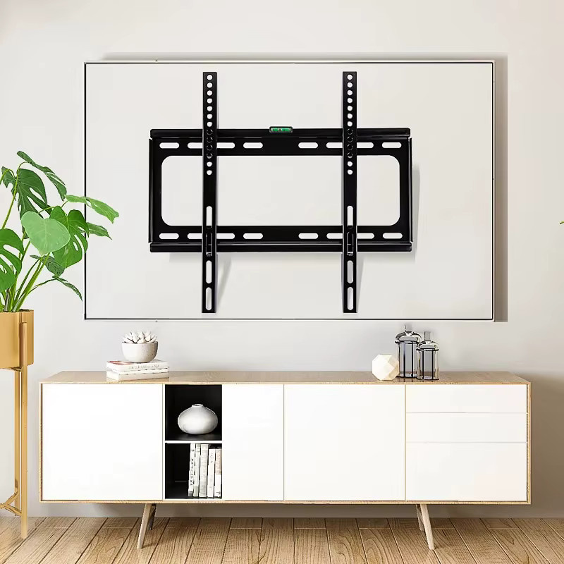 BEISHI Universelle TV-Wandhalterung für LED- und Plasma-Fernseher von 26 bis 55 Zoll, Farbe: Schwarz, VESA bis 400 x 400 mm, Tragfähigkeit bis 88 Pfund - Bild 2