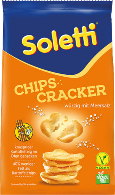 Soletti Cracker Meersalz 100 g - Bild 1