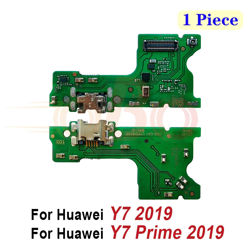 USB Lade-Port Dock Stecker Connector Ladegerät Board Flex Kabel für Huawei Honor Y5 Y6 Y7 Y9 Prime Pro 2017 2018 2019 Reparatur Set - Bild 2