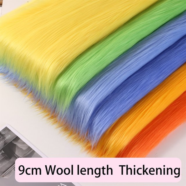 SMTA Kaninchen-Kunstfellgewebe für Patchwork und DIY-Projekte, 1200 g/m² - Bild 1