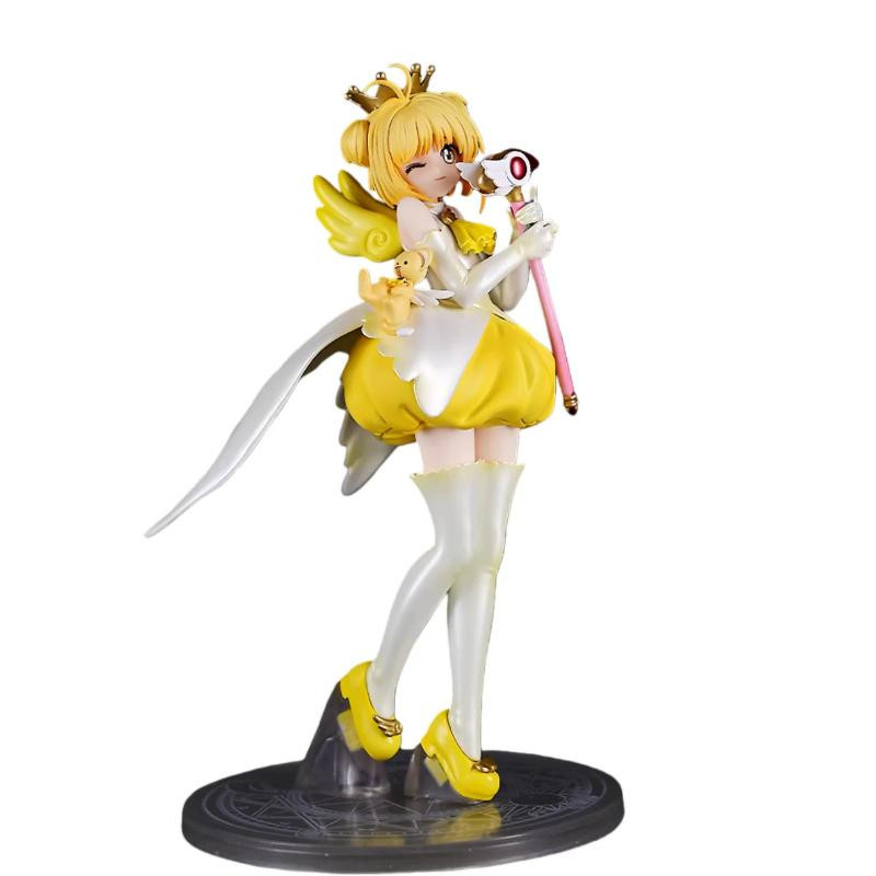 Yiran toy 1 Cardcaptor Sakura Kinomoto Sakura GK Figur mit Kero 22cm - Bild 4