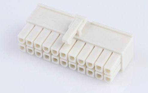 Molex Buchsengehäuse-Kabel in Weiß mit 22 Polen aus Kunststoff - Bild 1