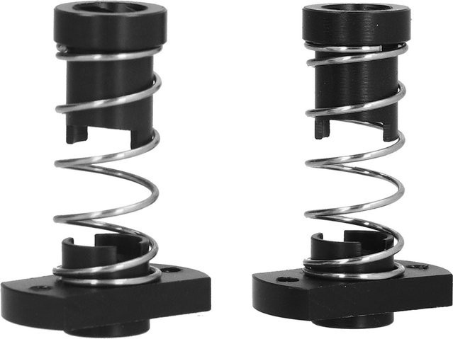 TOMTOP JMS 2-Satz Anti-Backlash Federmutter aus POM zur Spaltbeseitigung für 3D-Drucker T8 Gewindespindel 8mm in Schwarz und Grau - Bild 1