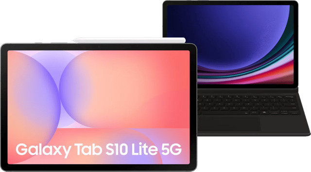 Samsung Galaxy Tab S10 Lite 10,9 Zoll Tablet mit 128GB Speicher, Wi-Fi und 5G in Grau inklusive Tastaturhülle QWERTZ - Bild 1