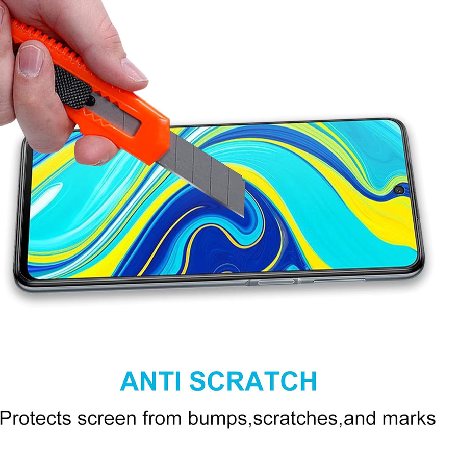 Xiaomi Redmi Note 9 Pro Displayschutzfolie aus gehärtetem Glas, transparent, 2/3/4 Stück - Bild 3