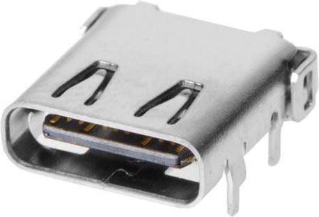 Molex 2171830001 Top Hybrid USB-C Stecker in Gold und Silber - Bild 1