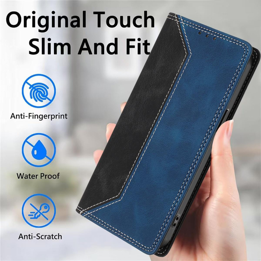 Magnetische Leder Wallet Hülle für Motorola Moto Edge Serie Pro Fusion Neo Stylus - Bild 3