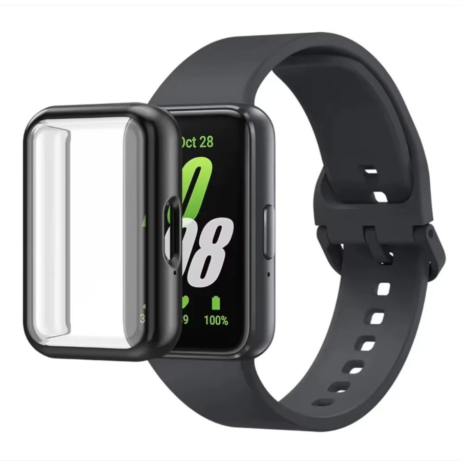 Samsung Galaxy Fit 3 Uhrenarmband, Silikon, Schwarz - Bild 2