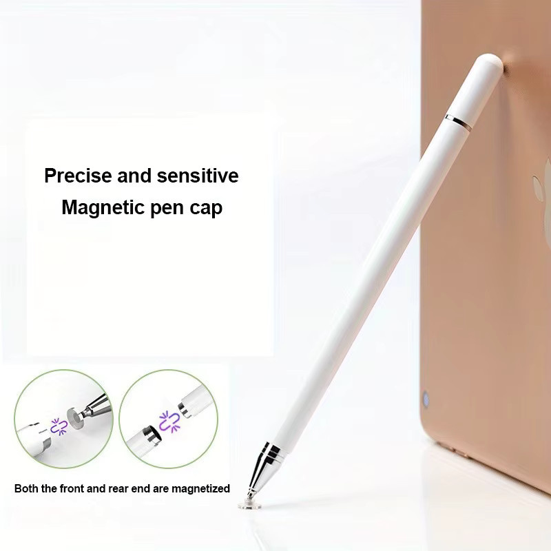 Basix Universal Stylus Pen mit Tasche in Weiß für Android und Smartphones - Bild 2