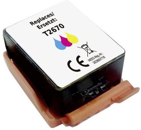 Renkforce Druckerpatrone Multicolor kompatibel mit Epson T2670, 267, C13T26704010 für Inkjet-Drucker - Bild 1