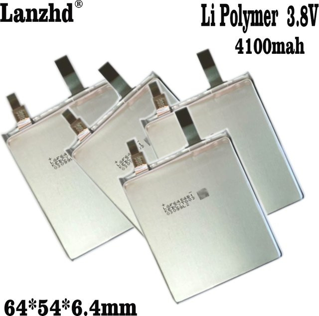 Lanzhd Li-Ion Akku 4100 mAh 3.7V 3.8V Silber für Mobiltelefone und medizinische Geräte - Bild 1