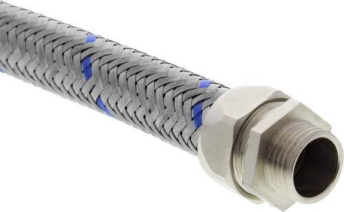 Wiska Schutzschlauch BMCG-PVC-C-BG-21 in Metallic Silver, Durchmesser: 20,5 mm, Länge: 30 m - Bild 1