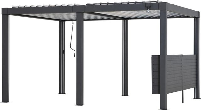 Sunjoy Bar für Matterhorn Multi-Pergola aus Aluminium, Anthrazit, Breite: 300 cm - Bild 1