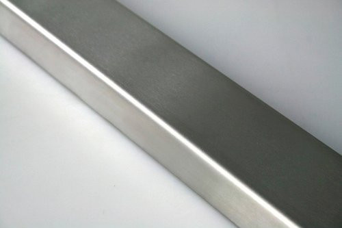 Fuchs Design U-Profil aus Edelstahl in Silber, Breite: 5 cm, Länge: 200 cm - Bild 1
