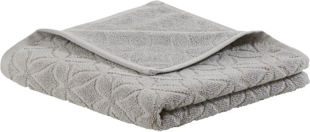 Modern Living Handtuch Naime aus Baumwolle in Grau, B/H: 50 x 100 cm - Bild 1