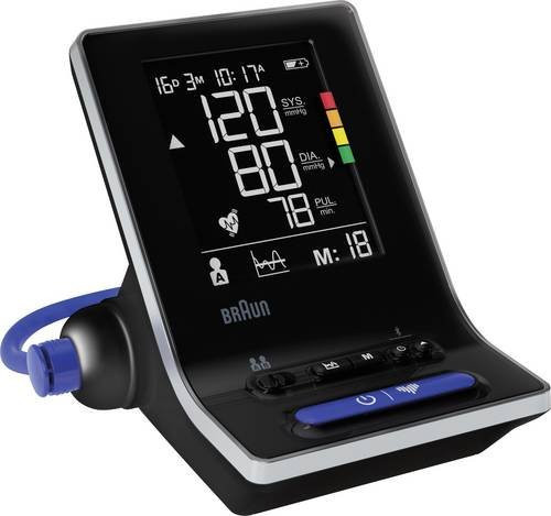 Braun BUA6350EU Oberarm Blutdruckmessgerät in Schwarz - Bild 1