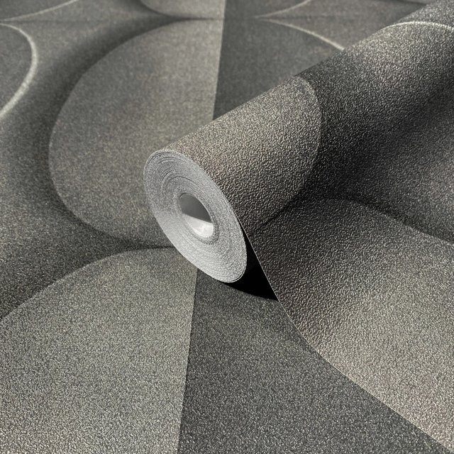 Marburg Vliestapete Modern Geometric Schwarz FSC - Bild 1