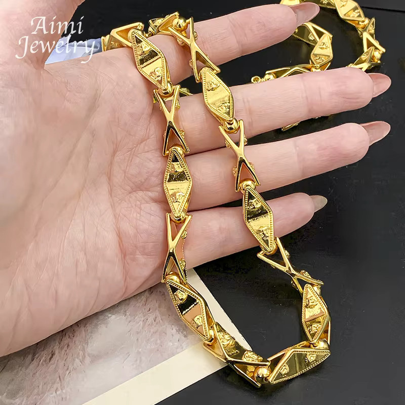 HIPUNK Halskette, 18K vergoldet, Gold, Herren, 60,96 cm - Bild 3