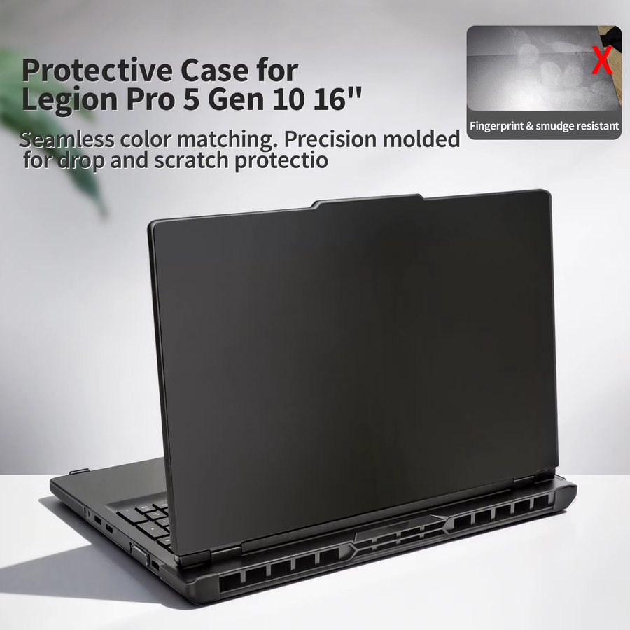 Schwarze sturzsichere Hartschale Laptoptasche für Lenovo Legion Pro 5 und Pro 7 sowie Y7000P und Y9000P - Bild 1