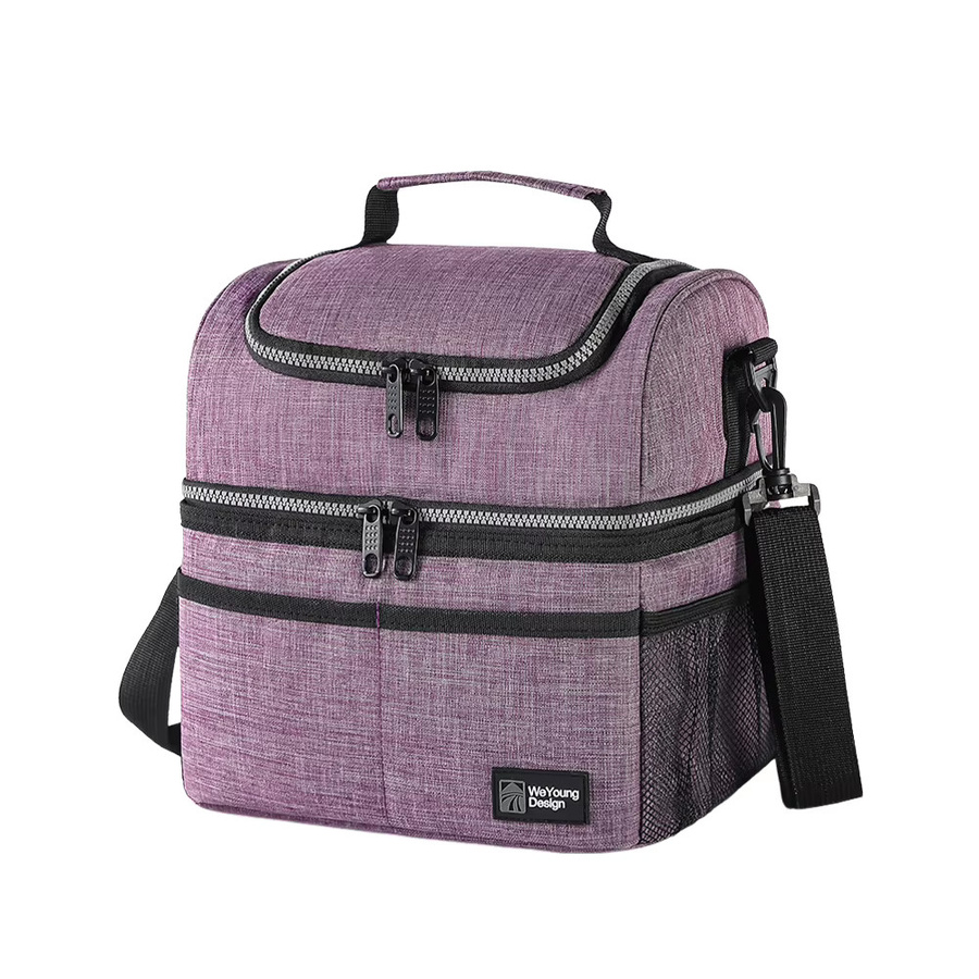 Isolierte Thermo-Lunchtasche von MOJOYCE in Pink für Arbeit, Camping und Outdoor-Picknick - Bild 5