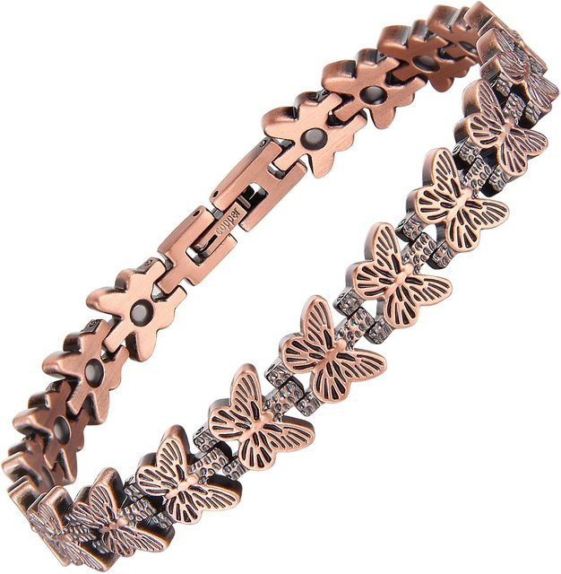 OKtrendy Armband, Kupfer, Schmetterlingsdesign, Damen - Bild 1