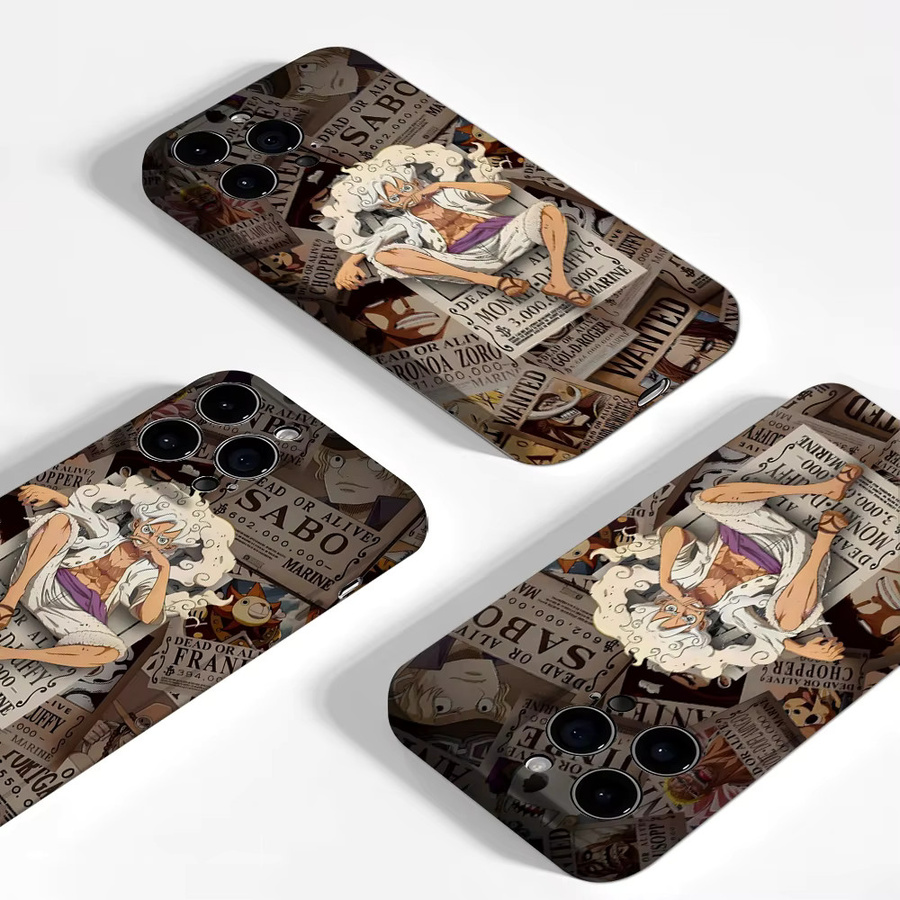 One Piece Bounty Poster Handyhülle mit Magnetfunktion für iPhone 17 16 15 14 Pro Max Plus, Tough Case, Mehrfarbig - Bild 3