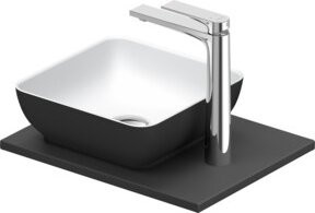 Duravit Konsolenwaschtisch Sivida in Grau Matt B: 41 cm, T: 33 cm - Bild 1