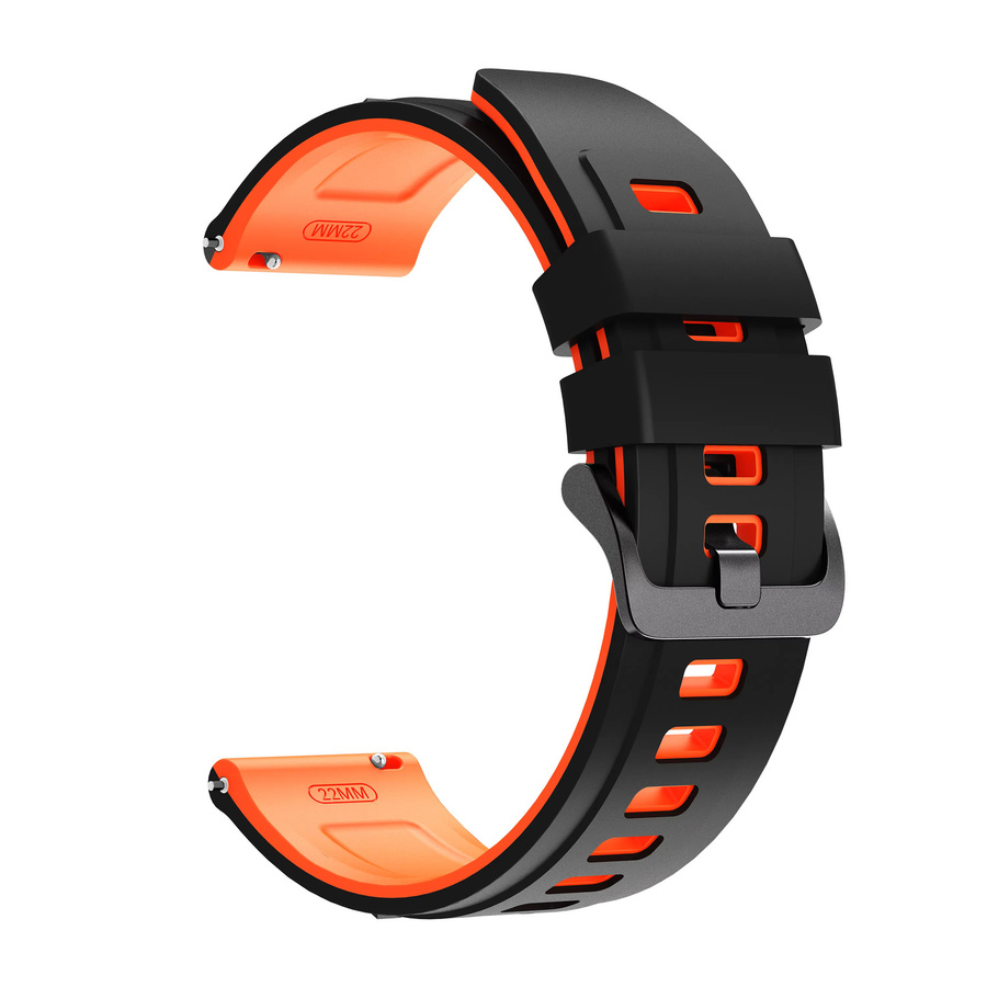 Suunto Uhrenarmband Silikon, zweifarbig, 22 mm, Unisex - Bild 2