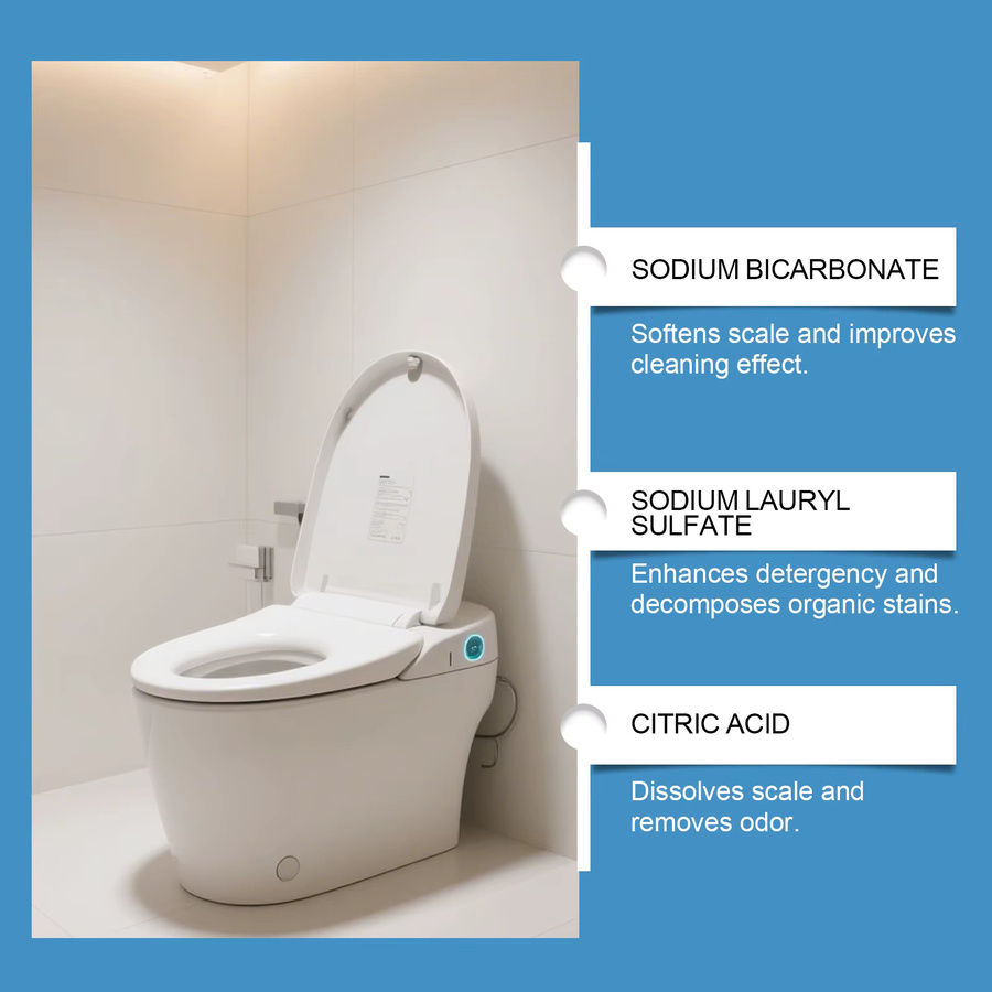 Jue-Fish Toilettenreiniger-Tabletten 30 Stück zur Kalkentfernung und Geruchsbeseitigung - Bild 1
