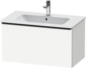 Duravit Waschtischunterschrank D-Neo, weiß matt, wandhängend, B: 81 cm, T: 46,2 cm, H: 44 cm - Bild 1