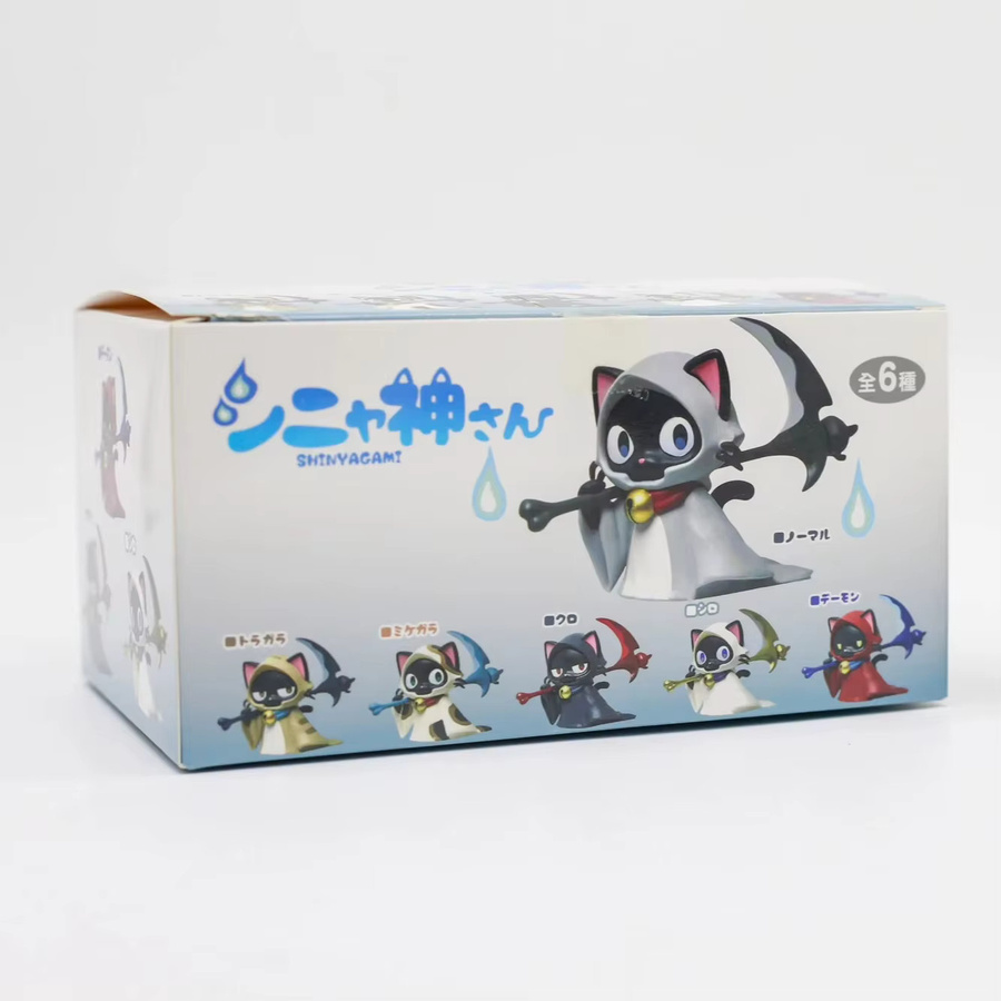 MINISO Grim Reaper's Scythe Kawaii Katze Geist Blind Box, Einzelfigur, Bunt / Mehrfarbig - Bild 2