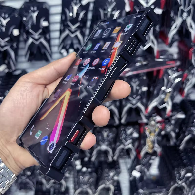 Luxus Aluminium Stoßstange Schutzhülle für Xiaomi 14T Pro und Xiaomi 13T mit integriertem 360 Grad Halter in Silber und Schwarz - Bild 2