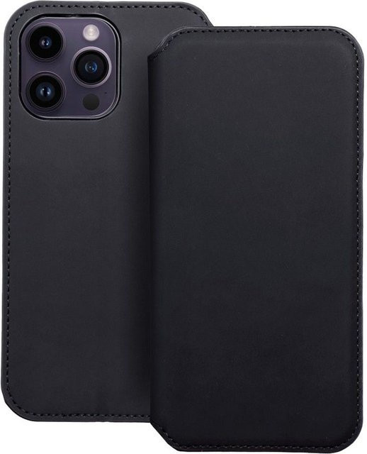 Wallet Case Schutzhülle für Apple iPhone 14 Plus und iPhone 14 Pro Max in Schwarz - Bild 1