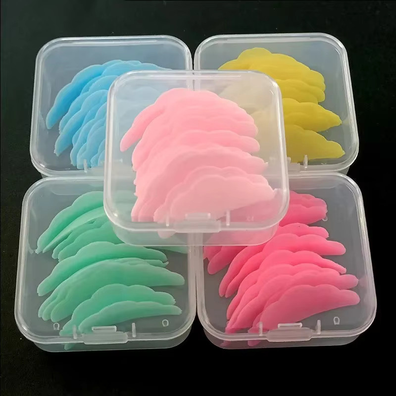 CNKESS Wimpern-Lifting Set, 5 Paar 3D-Verlängerungsstäbe, Silikon-Laminierpad, Wimpernzange, Unisex - Bild 2